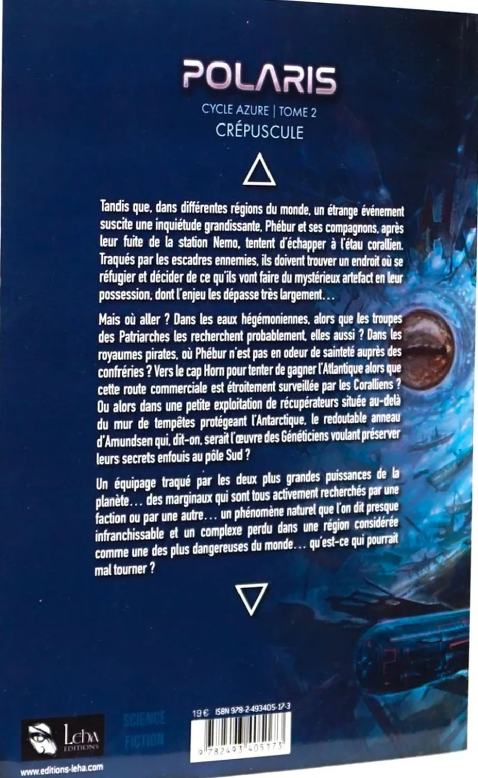 Polaris : Cycle Azure Tome 2 - Crépuscule (Roman)