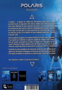 Polaris : Cycle Azure Tome 3 - Equinoxe (Roman)