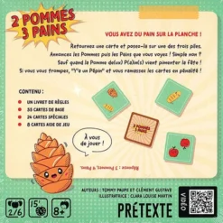 2 Pommes 3 pains