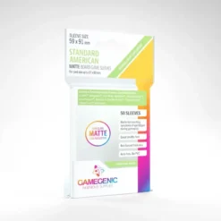 Protège-cartes : Gamegenic Standard American Matte Sleeves (59x91mm)
