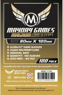 Protège-cartes : Mayday Games Card 80x120mm Magnum STANDARD