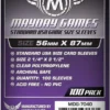 Protège-cartes : Mayday Games Card 56x87mm USA STANDARD