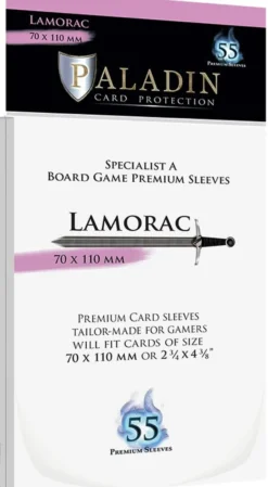 Protège-cartes : Paladin Lamorac Premium Sleeves (70x110mm)