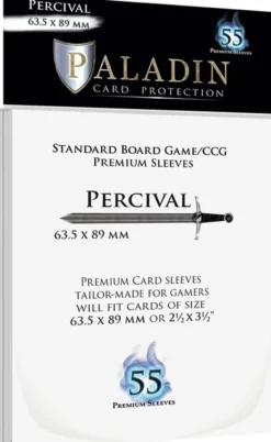 Protège-cartes : Paladin Percival Standard Sleeves (63.5x89mm)