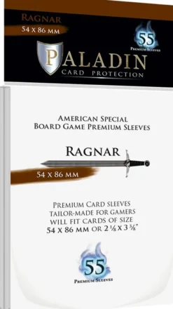 Protège-cartes : Paladin Ragnar Premium Sleeves (54x86mm)