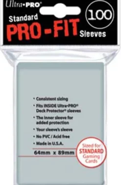 Protège-cartes : PRO-Fit Standard Inner Sleeves (64 x 89 mm)
