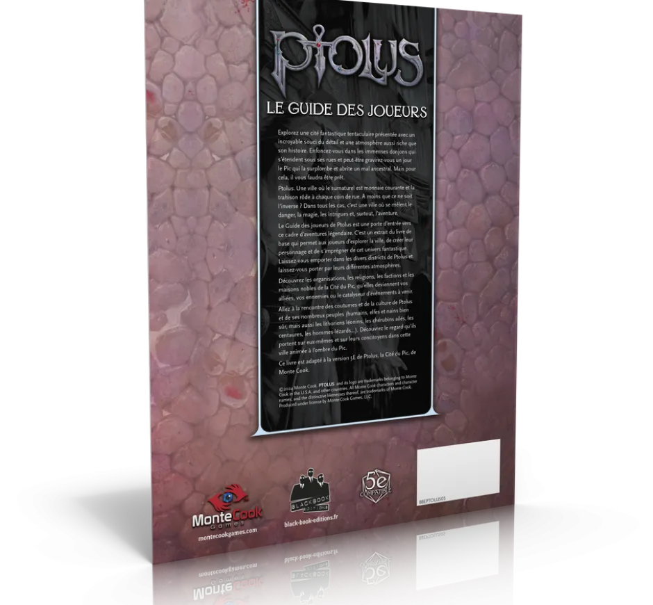 Ptolus, la cité du Pic - Guide des joueurs