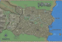 Ptolus, la cité du Pic - Playmat XL