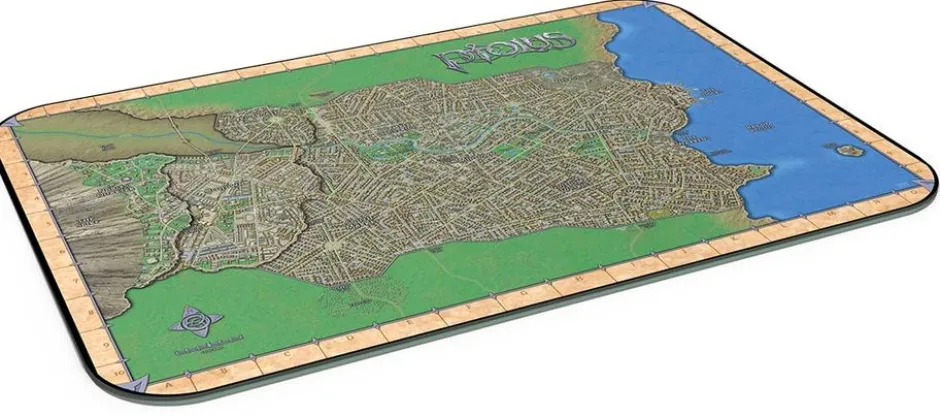 Ptolus, la cité du Pic - Playmat XL