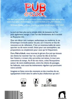 Pub o’Clock – Jeu de Rôle Solo