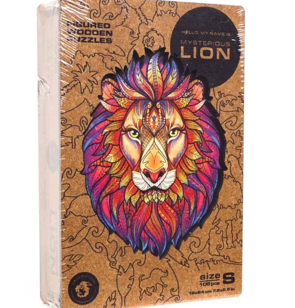 Puzzle en bois - Lion