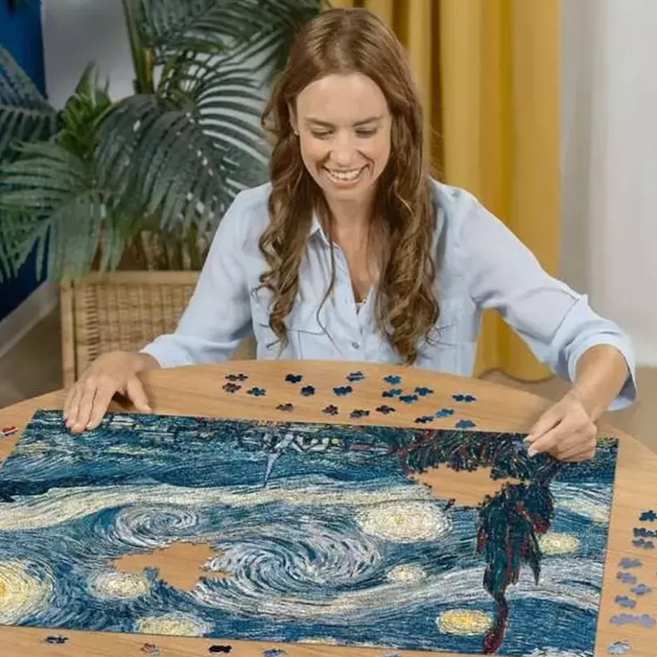 Puzzle : La Nuit étoilée de Vincent Van Gogh
