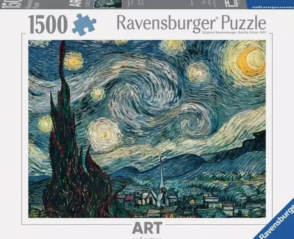 Puzzle : La Nuit étoilée de Vincent Van Gogh