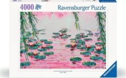 Puzzle : Les nénuphars roses