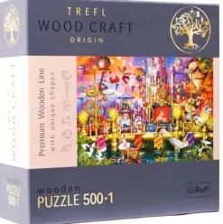 Puzzle 500 pièces en bois - Magic World