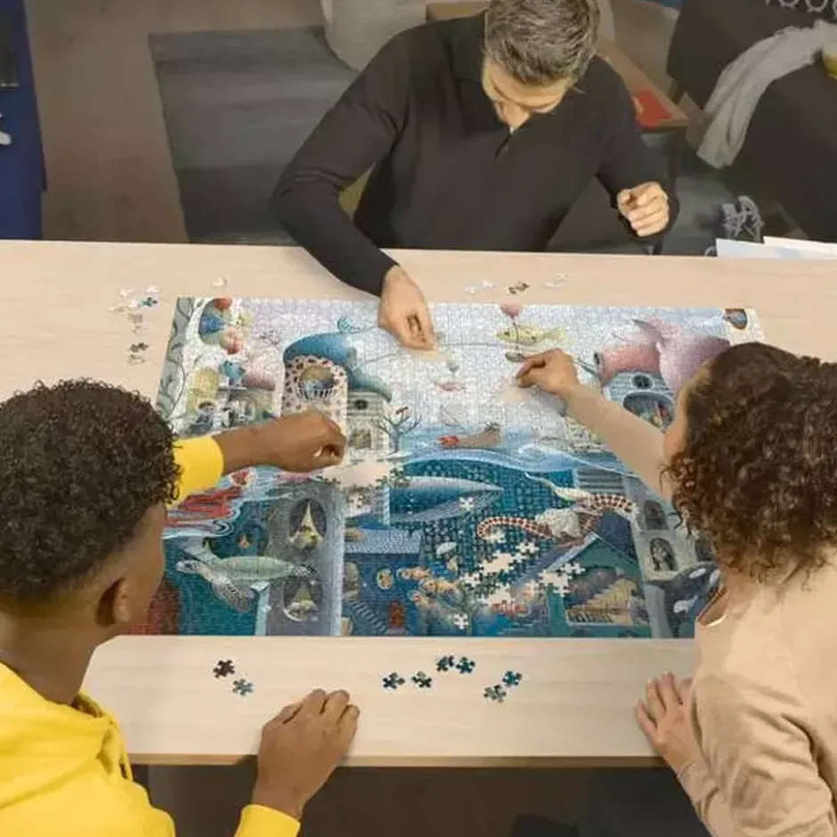 Puzzle : Si les Poissons pouvaient Marcher