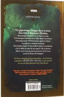 Quête du Graal - Tome 2 : L'Antre des Dragons