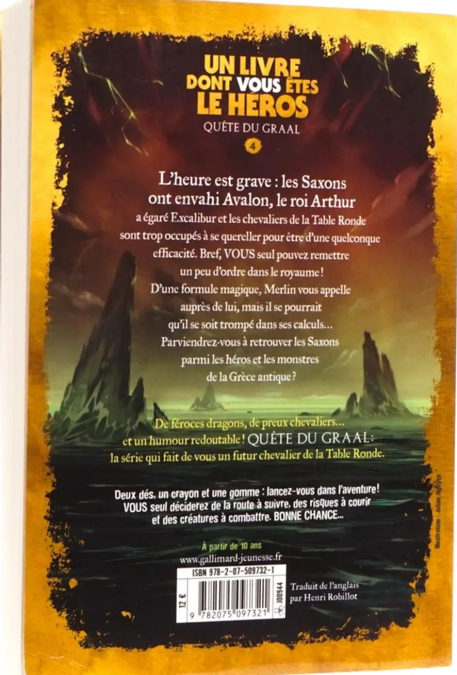 Quête du Graal - Tome 4 : Le Voyage de l'Effroi