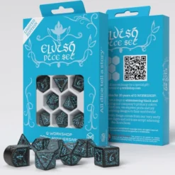 Q Workshop 20th Anniversary: Elvish Dice Set