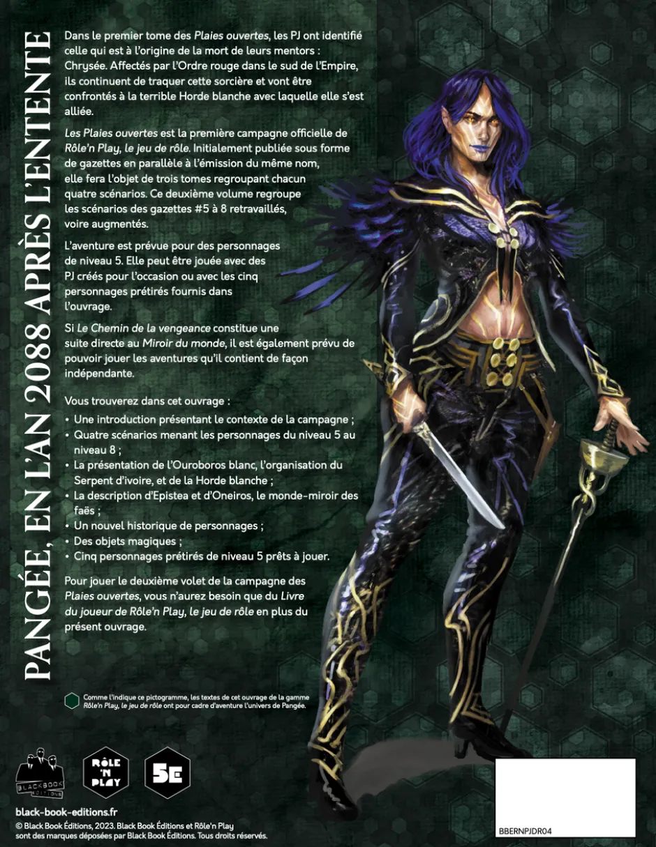 Role'n Play - Les plaies ouvertes, Tome 2 Le chemin de la vengeance