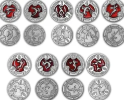 RPG Spell Token - Jeton en métal n°9