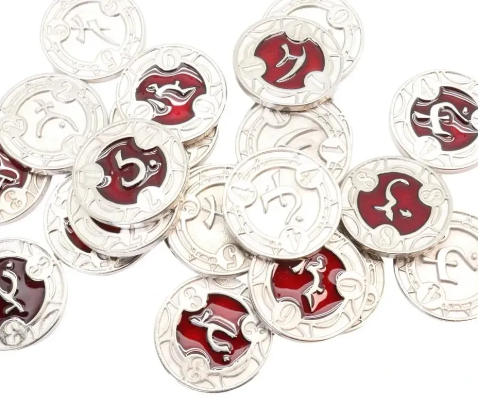 RPG Spell Token - Jeton en métal n°4