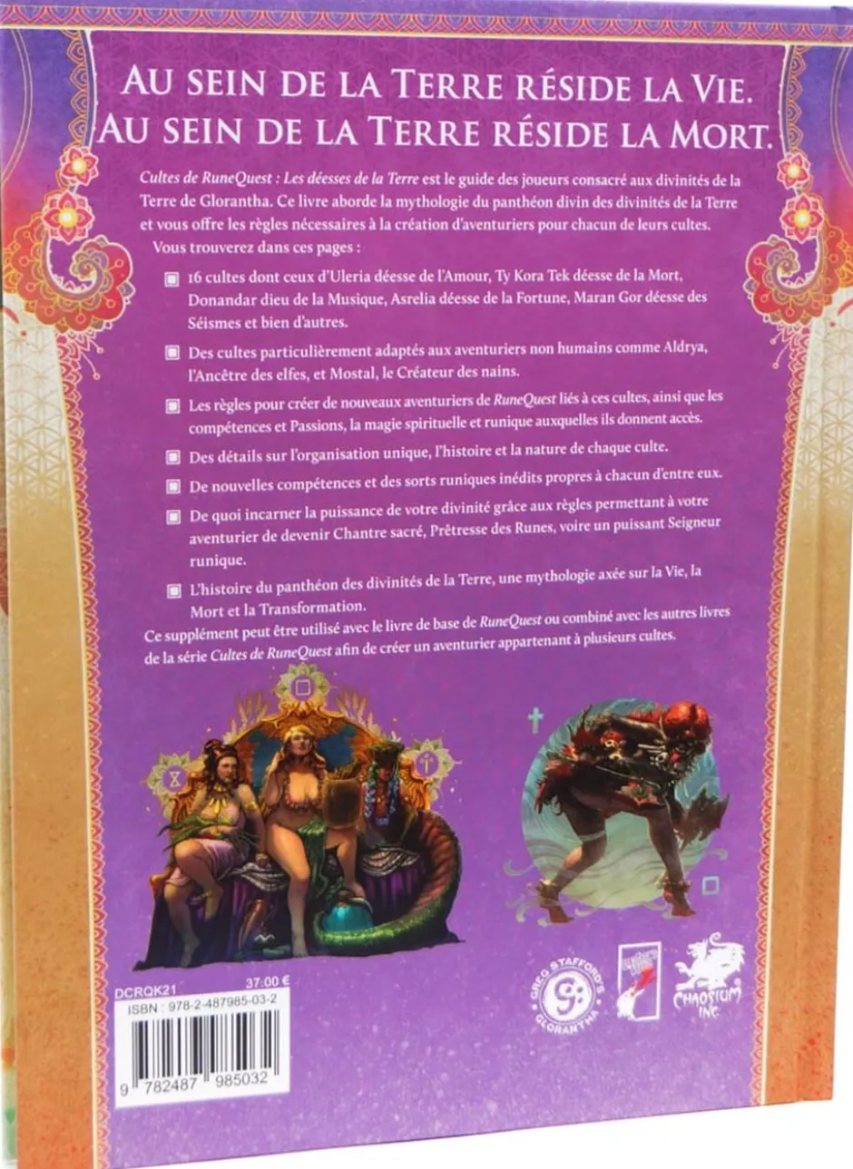 Runequest : Cultes de Runequest -Les déesses de la Terre