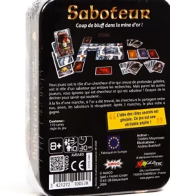 Saboteur : Coup de bluff dans la mine d'or