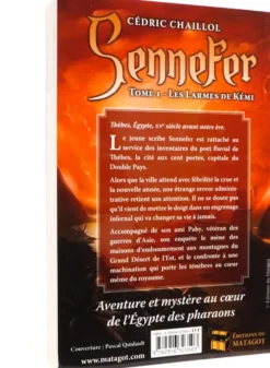 Sennefer, Les Larmes de Kémi (roman)
