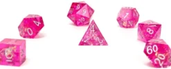 Set de dés - angles acérés - Rosés