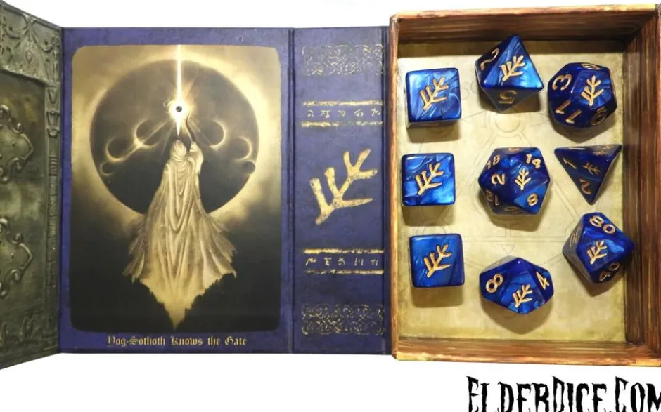 Set de dés : Blue Aether Dice Set