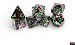 Set de dés : Brush - Paintball / Green CHX24414