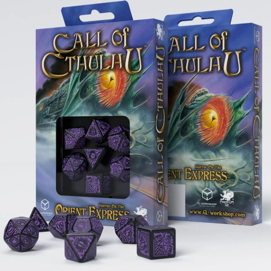 Set de dés : Call of Cthulhu Horror on the Orient Express