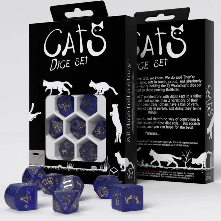 Set de dés : Cats - Meowster