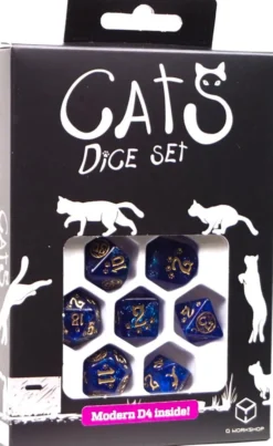 Set de dés : Cats - Meowster