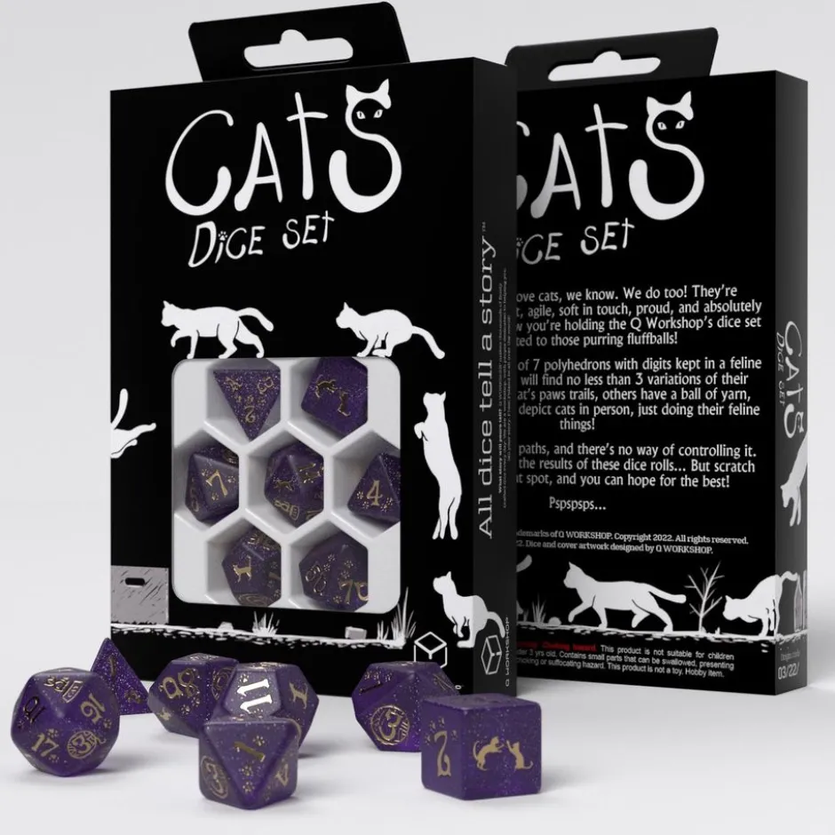 Set de dés : Cats - Purrito