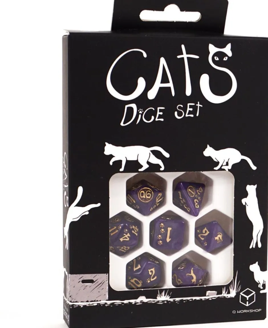 Set de dés : Cats - Purrito