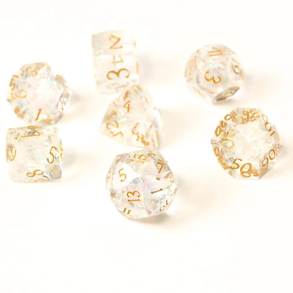 Set de dés : Crystal Diamant