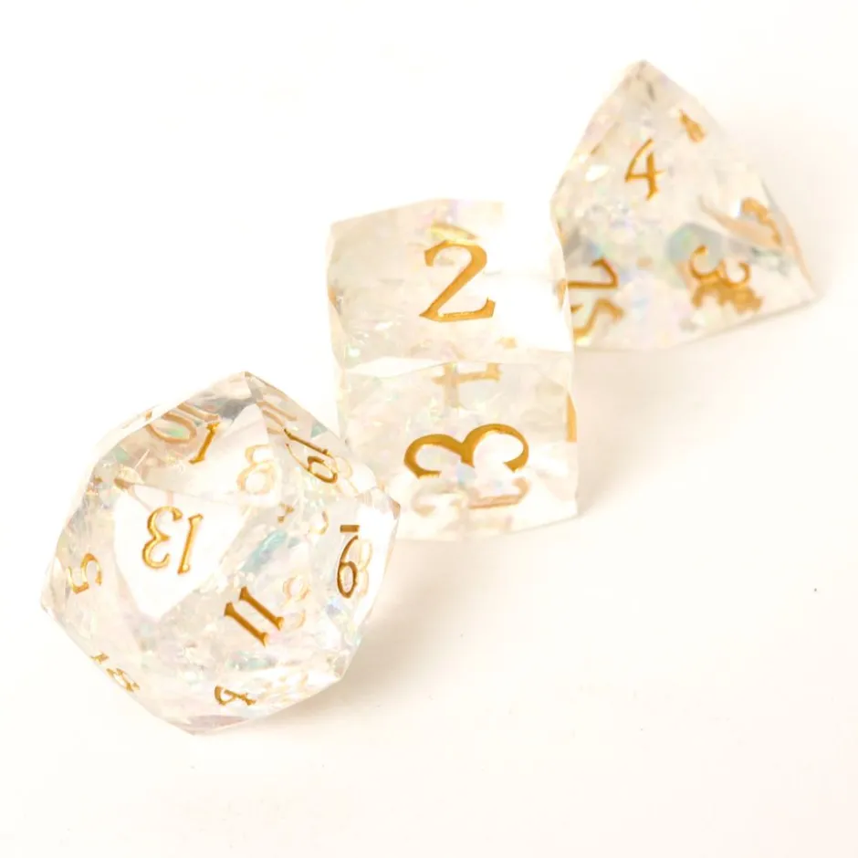 Set de dés : Crystal Diamant