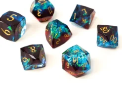 Set de dés : Crystal Rouge & Bleu