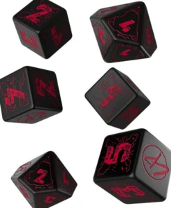 Set de dés : Cyberpunk Red - Night City Essential Dice Set