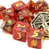 Set de dés - Elder Dice : Eye of Chaos- Dark Omens Polyhedral Collection