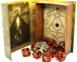 Set de dés - Elder Dice : Eye of Chaos- Dark Omens Polyhedral Collection