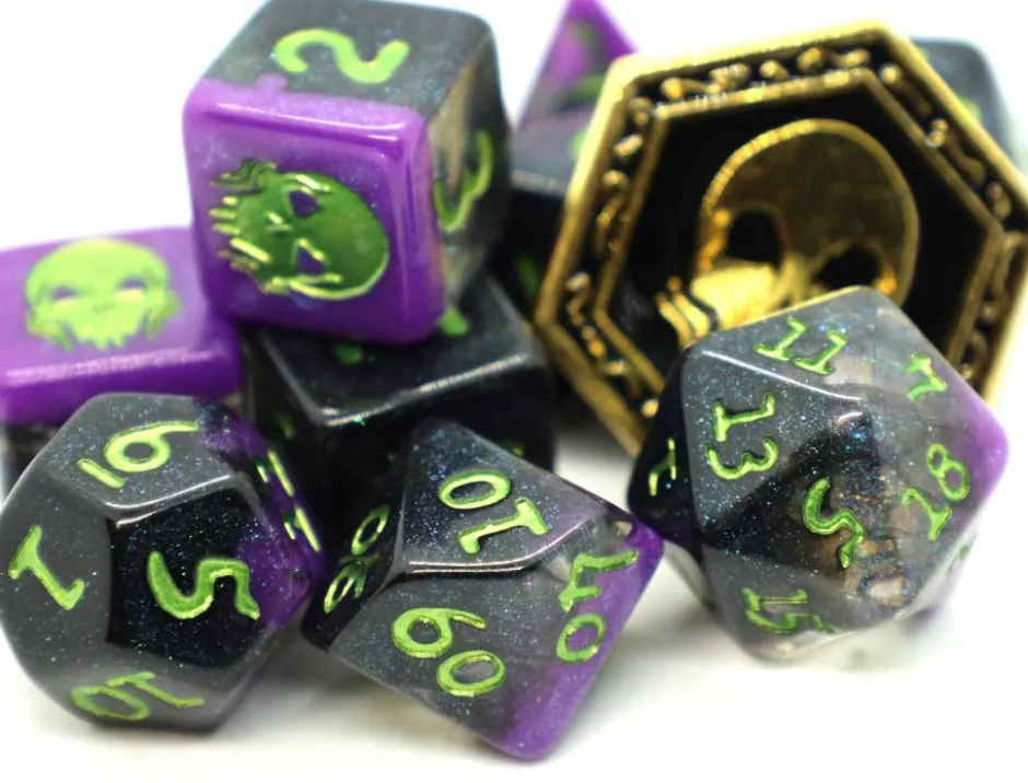 Set de dés - Elder Dice : In the Shadows of Innsmouth Polyhedral Collection
