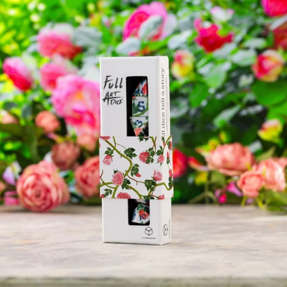 Set de dés : Full Art Dice™ Set - Roses