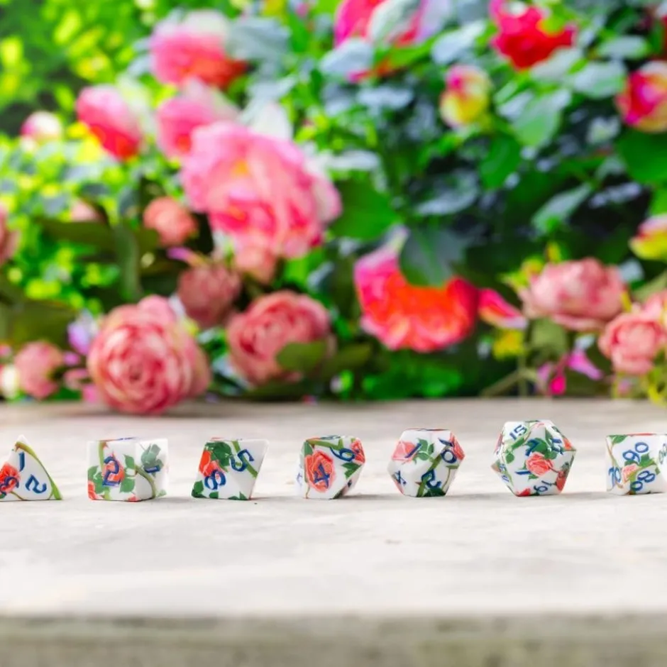 Set de dés : Full Art Dice™ Set - Roses