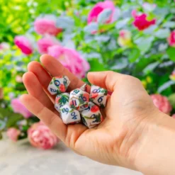 Set de dés : Full Art Dice™ Set - Roses