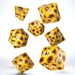 Set de dés : Full Art Dice™ Set - Sunflower