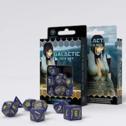 Set de dés : Galactic Navy & Yellow