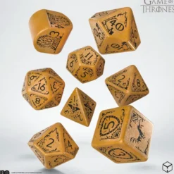 Set de dés : Game of Thrones - Baratheon Dice Set.